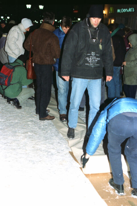 Dragan Gojić — fotografija sa protesta 96/97