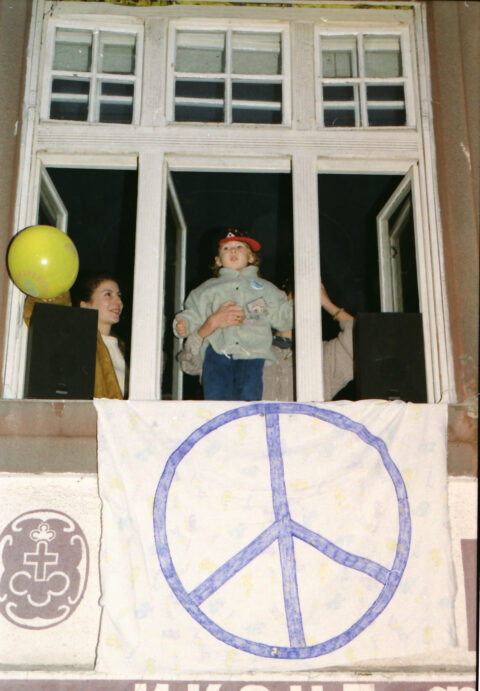 Dragan Gojić — fotografija sa protesta 96/97