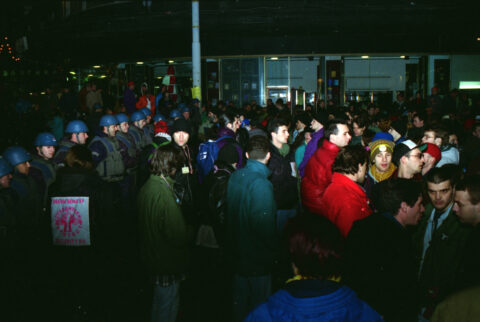 Dragan Gojić — fotografija sa protesta 96/97