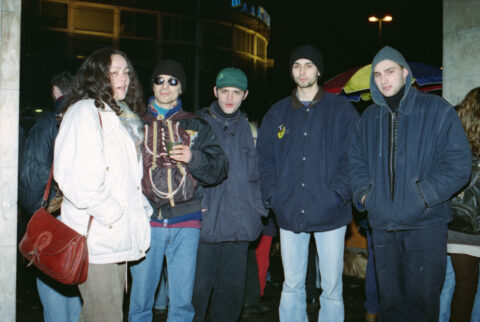 Dragan Gojić — fotografija sa protesta 96/97