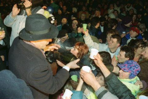 Dragan Gojić — fotografija sa protesta 96/97