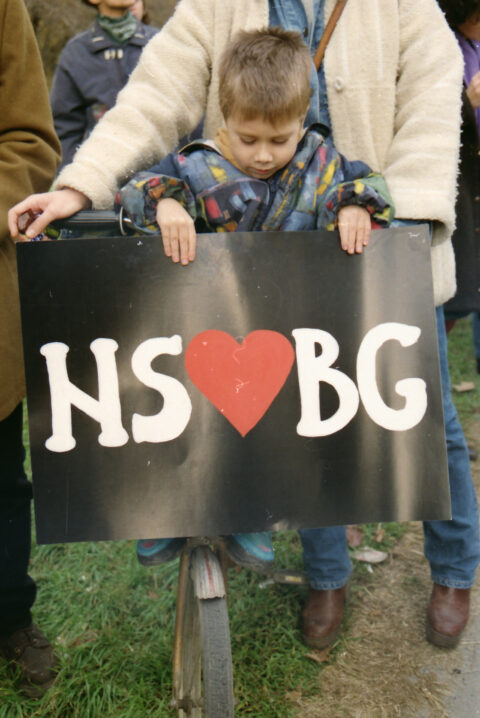 Dragan Gojić — fotografija sa protesta 96/97