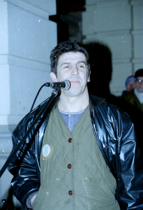Dragan Gojić — fotografija sa protesta 96/97