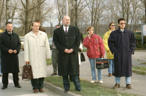 Dragan Gojić — fotografija sa protesta 96/97