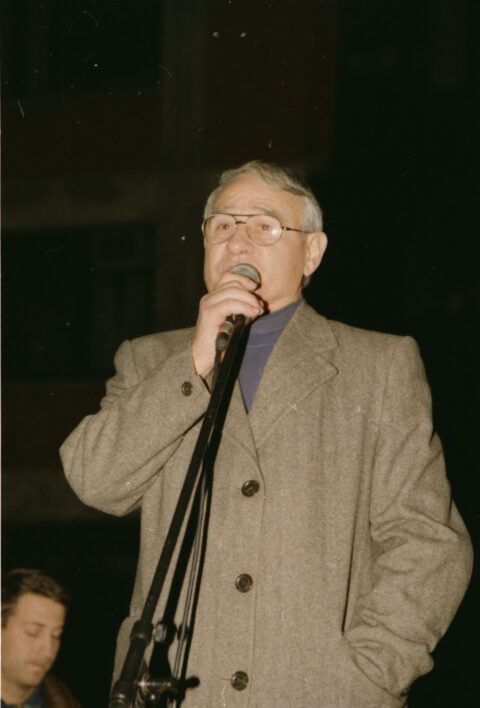 Dragan Gojić — fotografija sa protesta 96/97