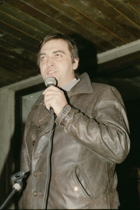 Dragan Gojić — fotografija sa protesta 96/97