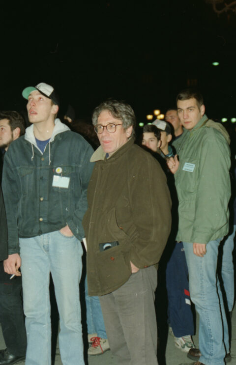 Dragan Gojić — fotografija sa protesta 96/97