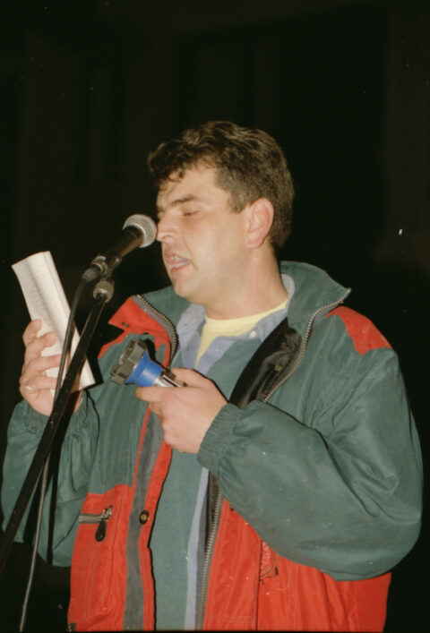 Dragan Gojić — fotografija sa protesta 96/97