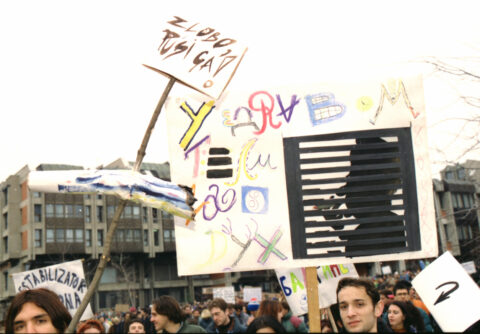 Dragan Gojić — fotografija sa protesta 96/97