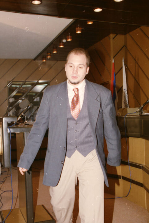 Dragan Gojić — fotografija sa protesta 96/97