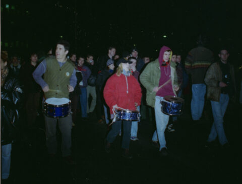 Dragan Gojić — fotografija sa protesta 96/97