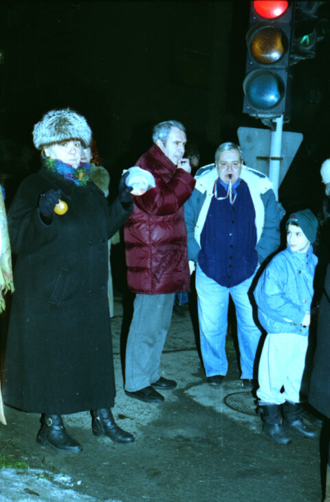 Dragan Gojić — fotografija sa protesta 96/97