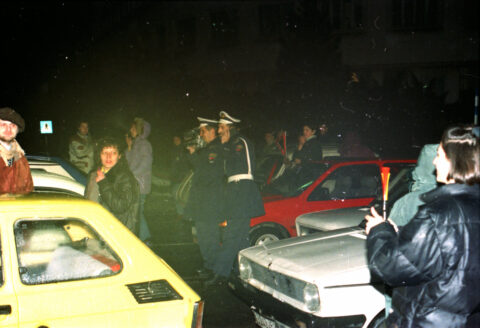 Dragan Gojić — fotografija sa protesta 96/97