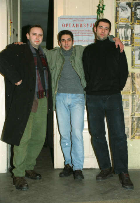 Dragan Gojić — fotografija sa protesta 96/97