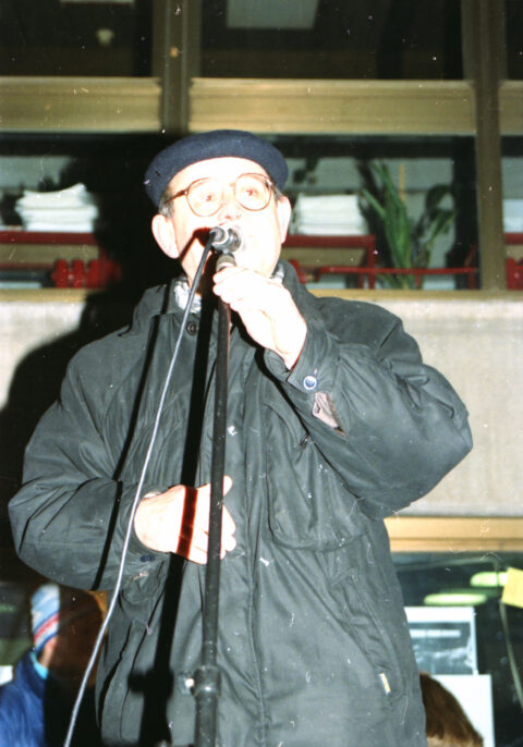 Dragan Gojić — fotografija sa protesta 96/97